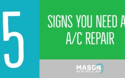 5 Signs You Need an A/C Repair